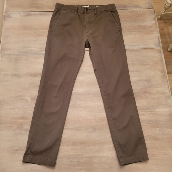 Goodfellow & Co Hennepin Chino Pants 32x30 Brown Slim Fit Stretch Casual Work - Picture 1 of 5